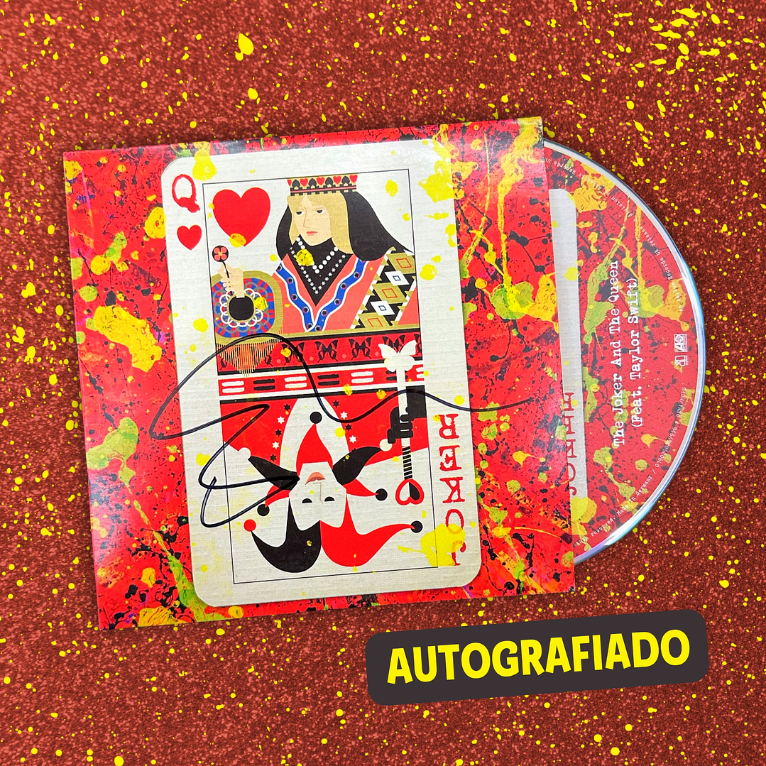 CD - The Joker and the Queen ft. Taylor Swift (Autografiado por Ed Sheeran) 1