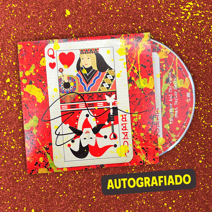 CD - The Joker and the Queen ft. Taylor Swift (Autografiado por Ed Sheeran) 1