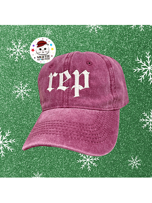 GORRA BORDADA REP GUINDA - VENTA FINAL🚨