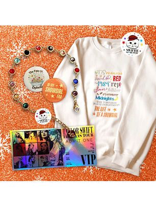 PACK 12 ERAS #1 (Polera + Brazalete + Pin + Ticket)
