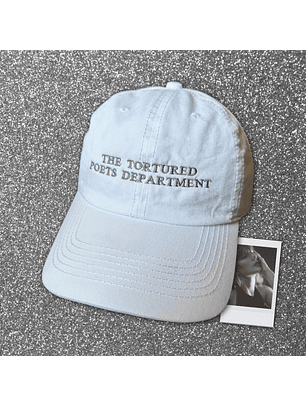 GORRA BORDADA THE TORTURED POETS DEPARTMENT (LIQUIDACIÓN🚨)