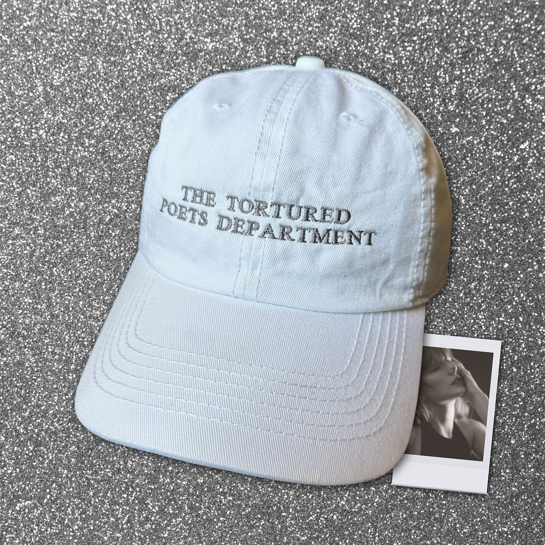 GORRA BORDADA THE TORTURED POETS DEPARTMENT (LIQUIDACIÓN🚨) 1