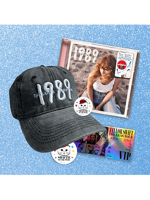 Pack 1989 (CD Rose Pink + Gorra Bordada + Ticket VIP)