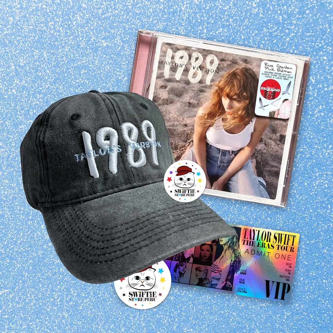 Pack 1989 (CD Rose Pink + Gorra Bordada + Ticket VIP) 1