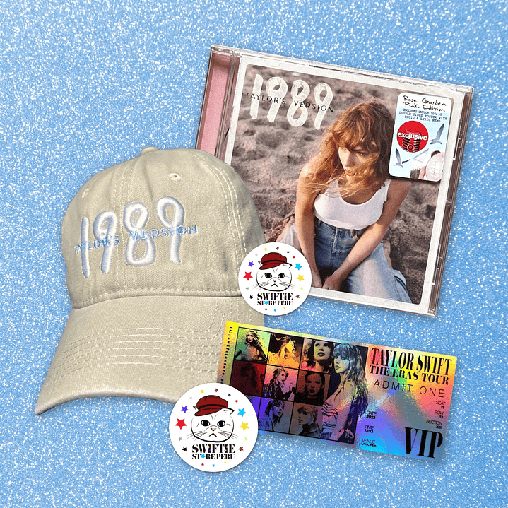 Pack 1989 (CD Rose Pink + Gorra Bordada + Ticket VIP) 2