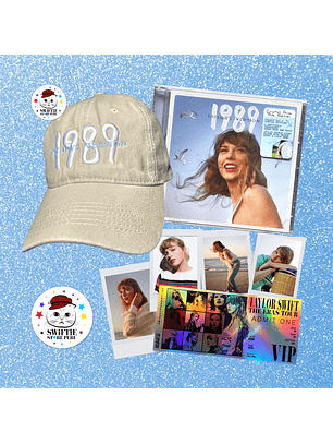 Pack 1989 (Taylor’s Version) Gorra + CD + Polaroids + Ticket