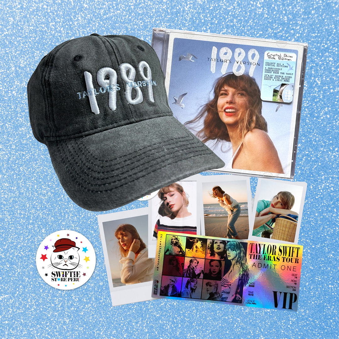 Pack 1989 (Taylor’s Version) Gorra + CD + Polaroids + Ticket 2