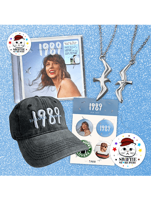 Pack 1989 (Taylor’s Version) Gorra + CD + Collar + Set 4 Pin