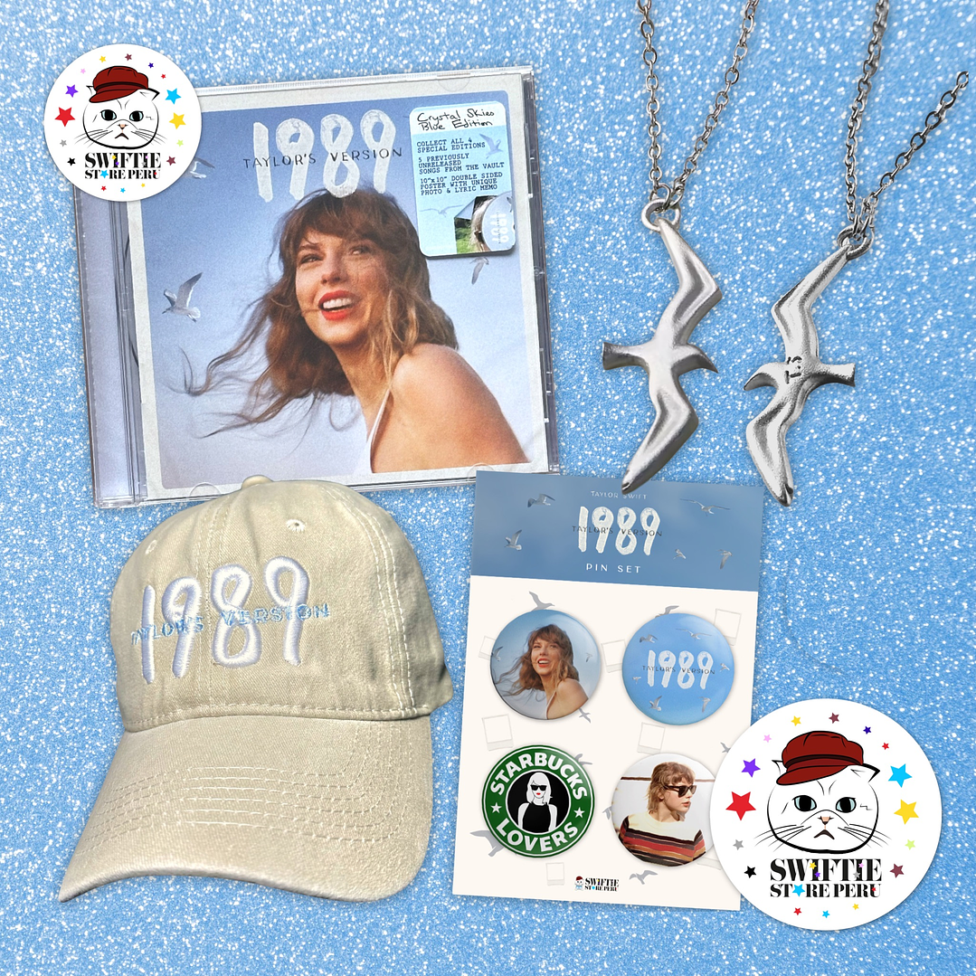 Pack 1989 (Taylor’s Version) Gorra + CD + Collar + Set 4 Pin 2