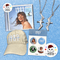 Pack 1989 (Taylor’s Version) Gorra + CD + Collar + Set 4 Pin - Miniatura 2