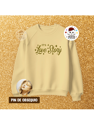 Polera Bordada - It’s a Love Story (Fearless)