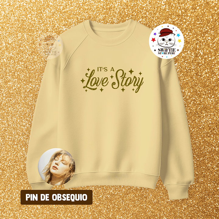 Polera Bordada - It’s a Love Story (Fearless) 1