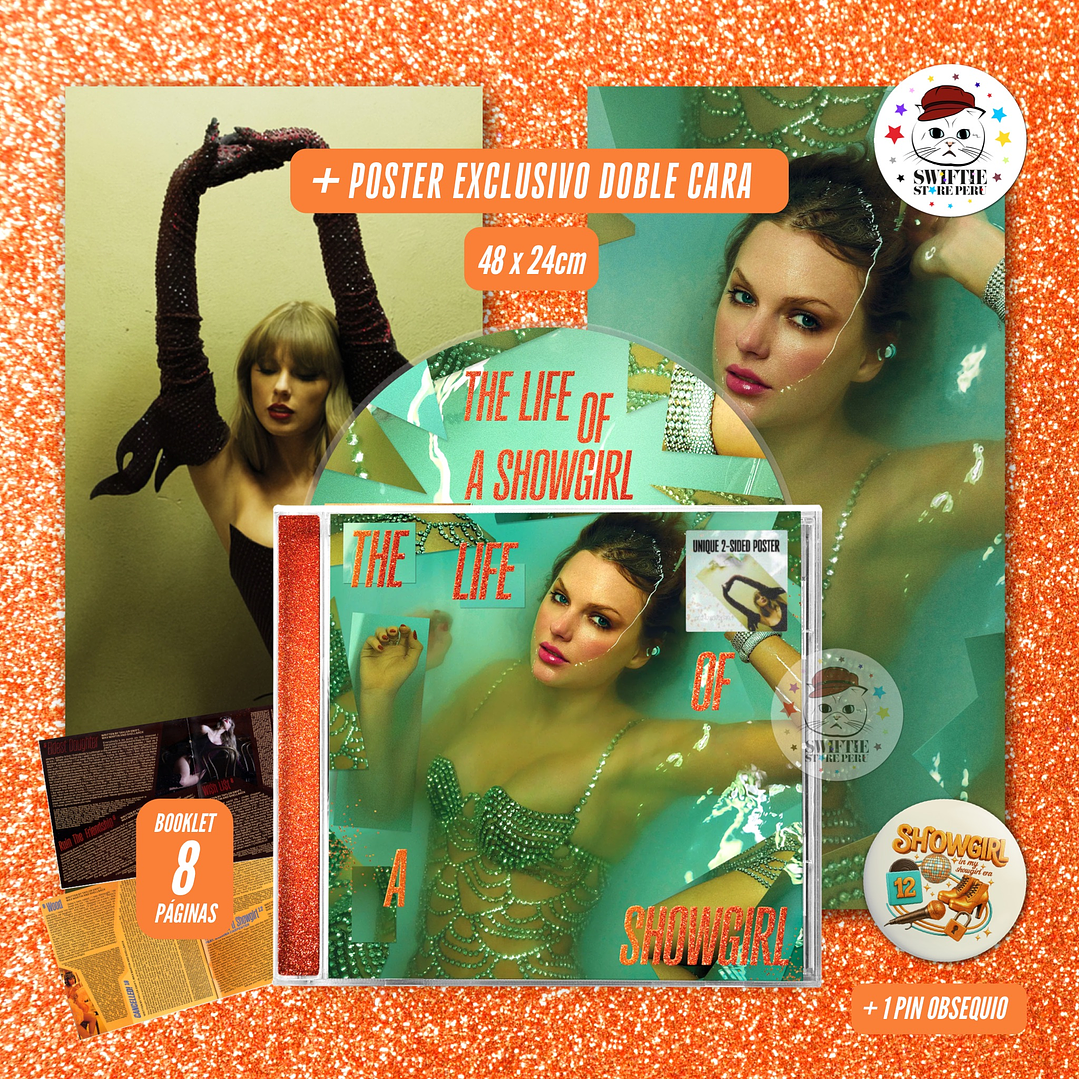 The Life of a Showgirl CD - Sweat and Vanilla Perfume Edition 1
