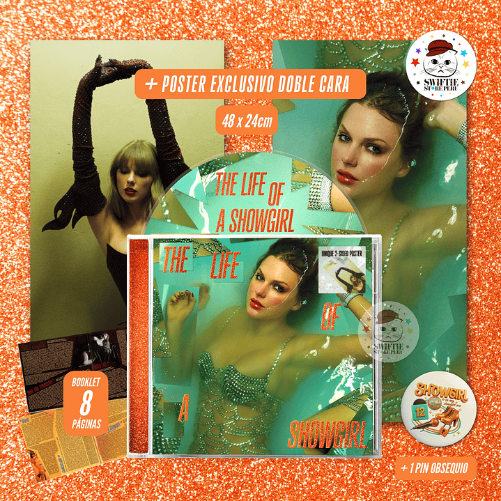 The Life of a Showgirl CD - Sweat and Vanilla Perfume Edition 1
