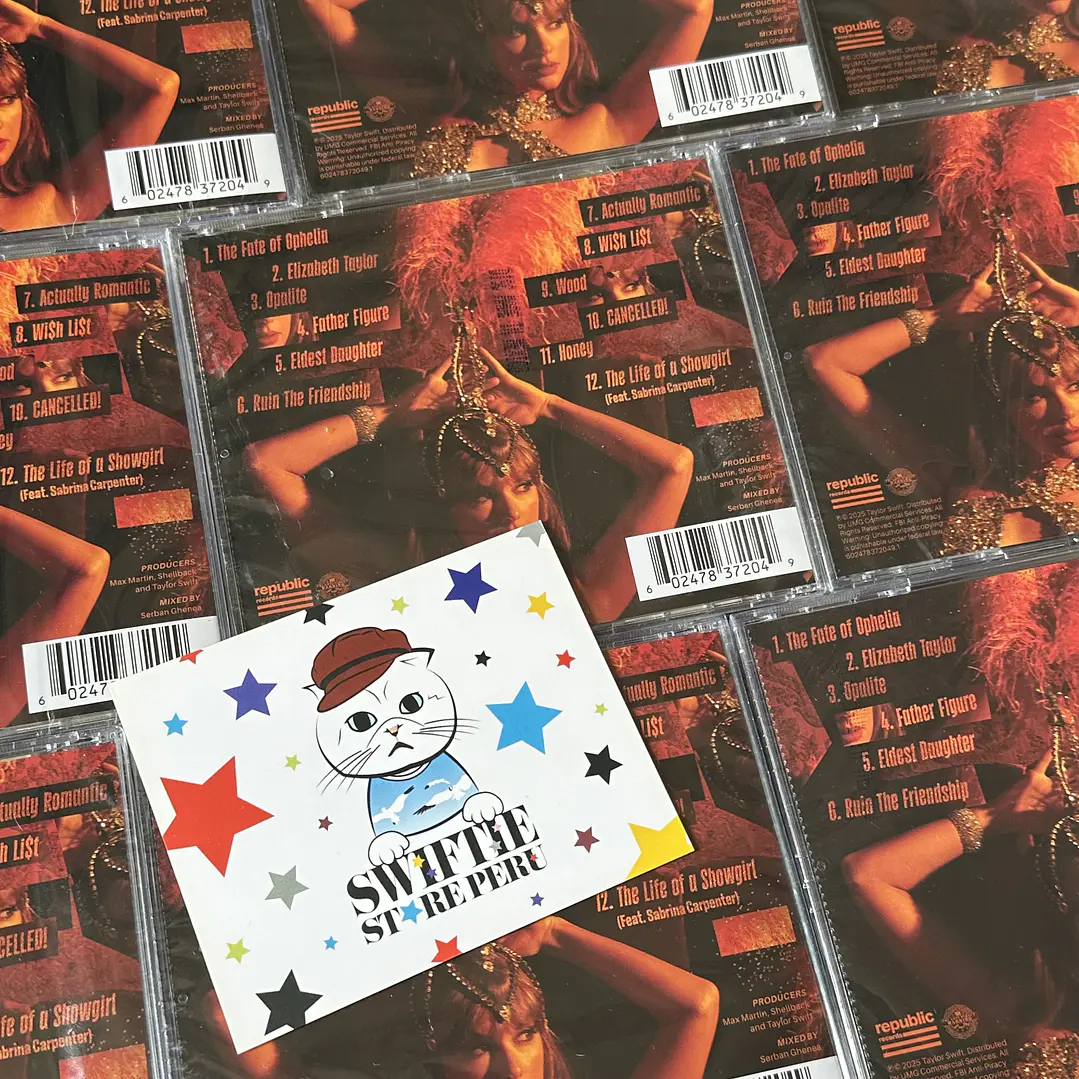 The Life of a Showgirl CD - Sweat and Vanilla Perfume Edition 3