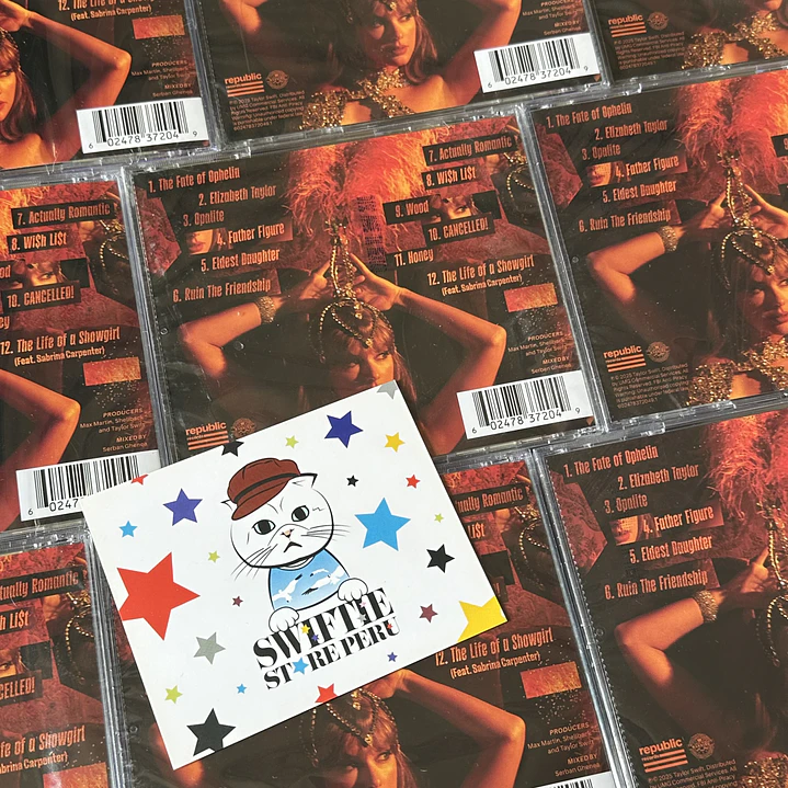 The Life of a Showgirl CD - Sweat and Vanilla Perfume Edition 3