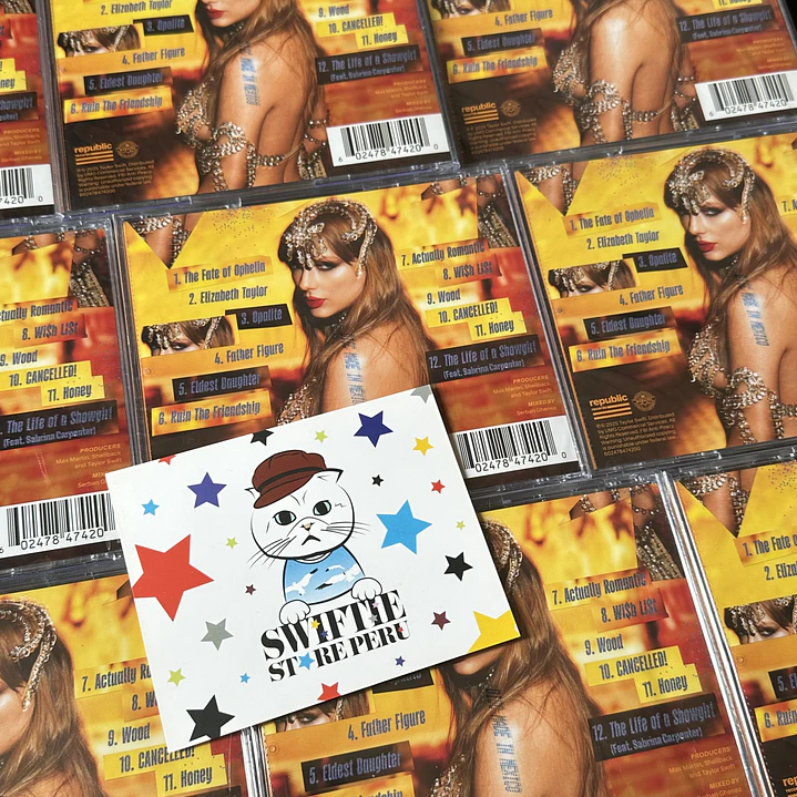 The Life of a Showgirl CD - It’s Rapturous Edition (Target) 3