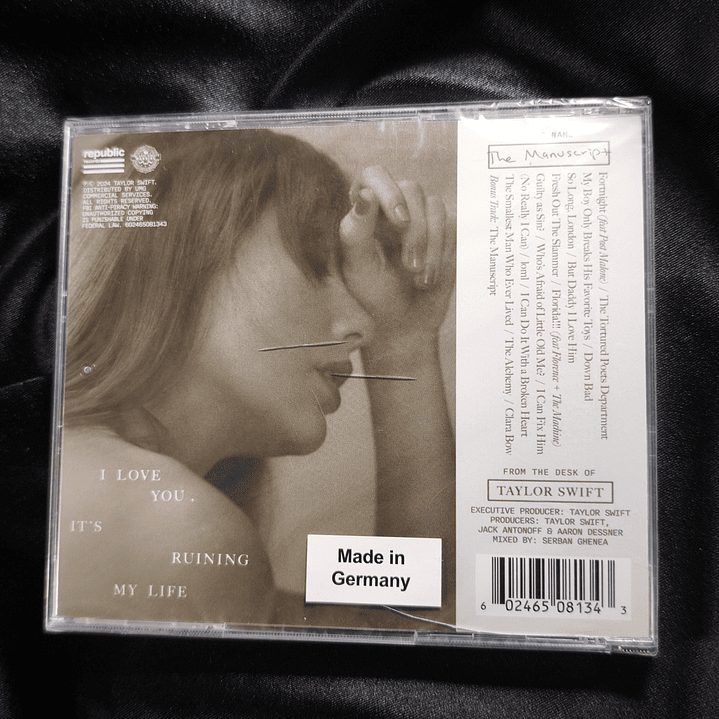 LIQUIDACION CD - The Tortured Poets Department 