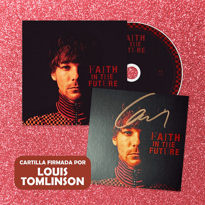 LOUIS TOMLINSON - Faith In The Future CD (Firmado) 1