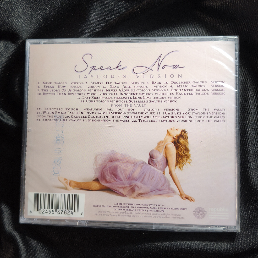 LIQUIDACION CD - Speak Now (Taylor's Version) #3 2