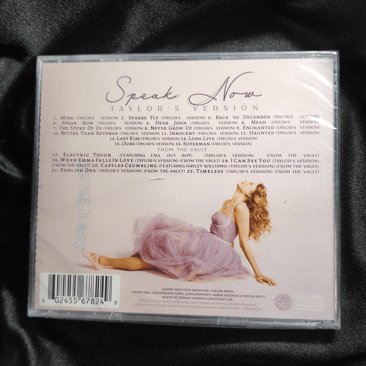 LIQUIDACION CD - Speak Now (Taylor's Version) #3 2