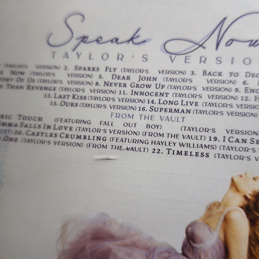 LIQUIDACION CD - Speak Now (Taylor's Version) #3 3