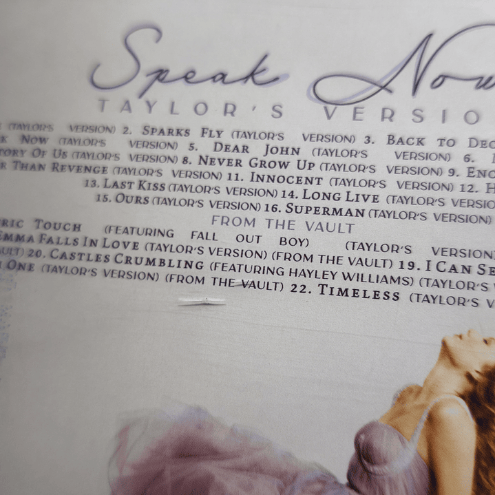 LIQUIDACION CD - Speak Now (Taylor's Version) #3 3