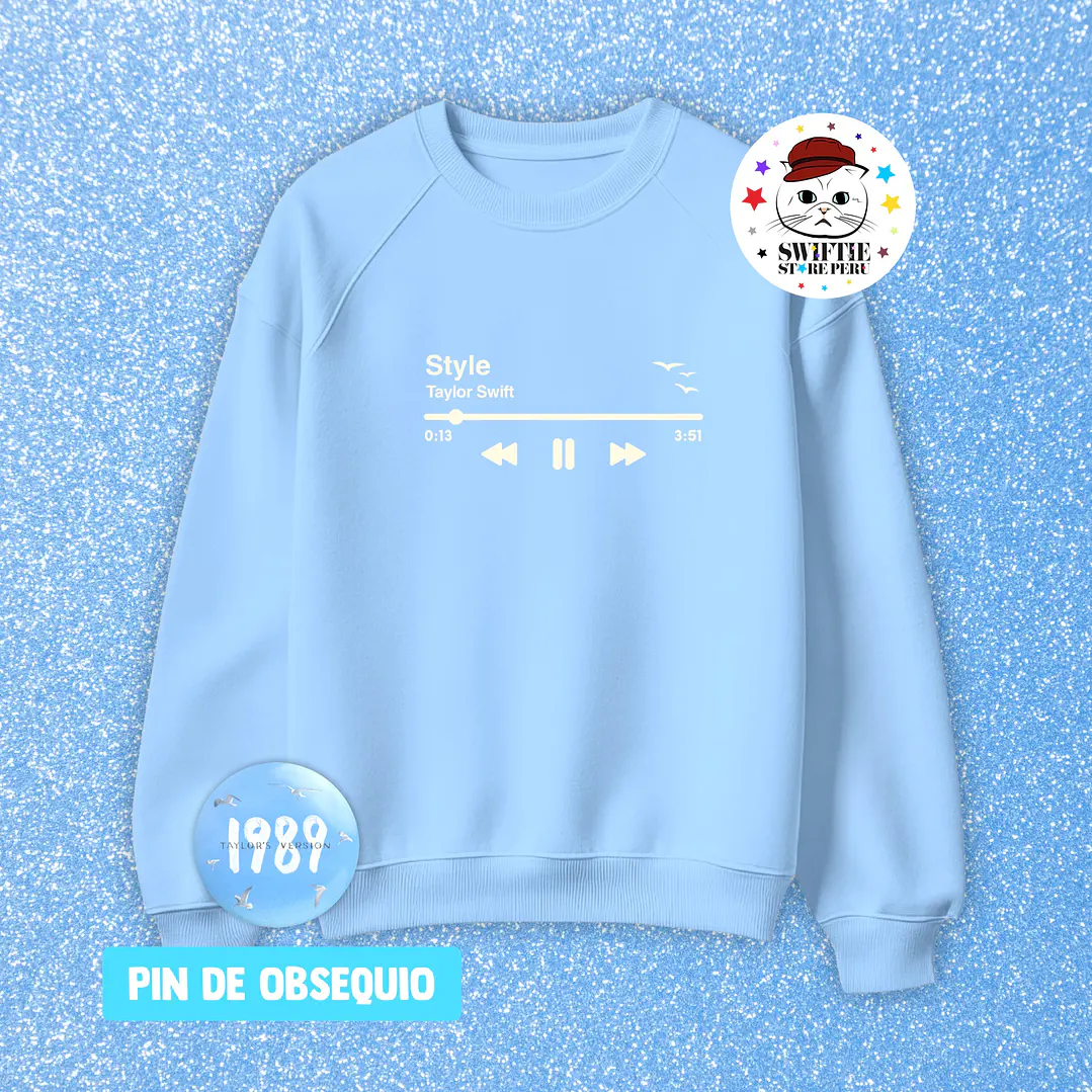 Polera Bordada Canción Favorita “STYLE” - 1989 2