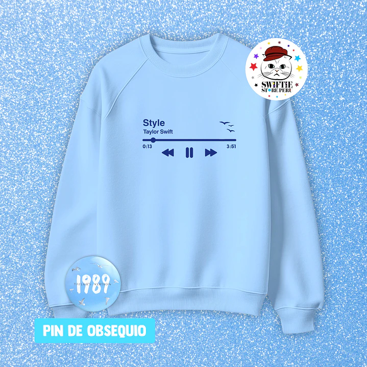 Polera Bordada Canción Favorita “STYLE” - 1989 3