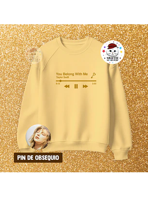 Polera Bordada Canción Favorita “You Belong With Me” - Fearless