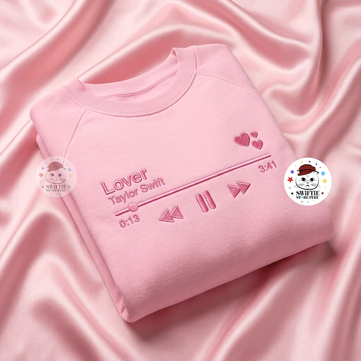 Polera Bordada Canción Favorita “Lover” - Lover 1