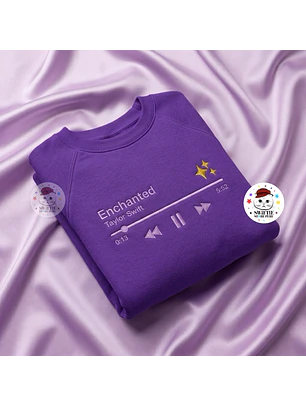 Polera Bordada Canción Favorita - Enchanted (Speak Now)