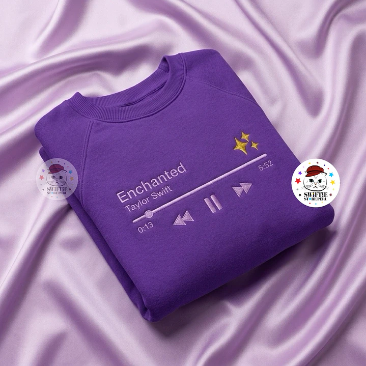 Polera Bordada Canción Favorita - Enchanted (Speak Now) 1