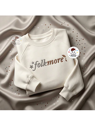 Polera Bordada - folkmore (folklore & evermore)