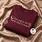Polera Bordada - love you to the moon and to saturn (folklore) seven - Miniatura 2