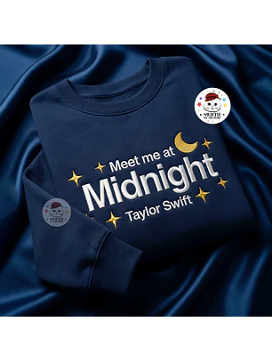 Polera Bordada - Meet me at Midnight (Midnights)