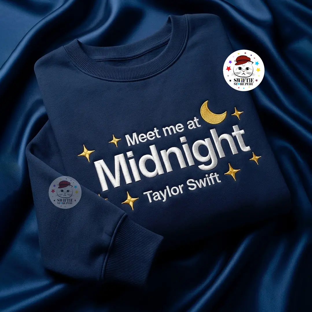 Polera Bordada - Meet me at Midnight (Midnights) 1