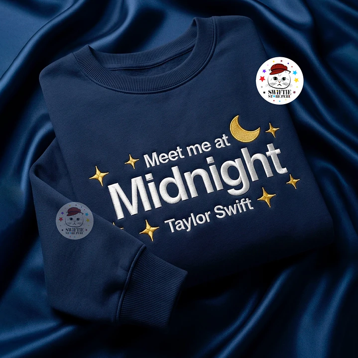 Polera Bordada - Meet me at Midnight (Midnights) 1