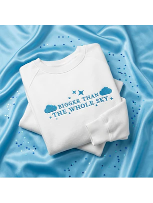 Polera Bordada - Bigger than the whole Sky (Midnights)