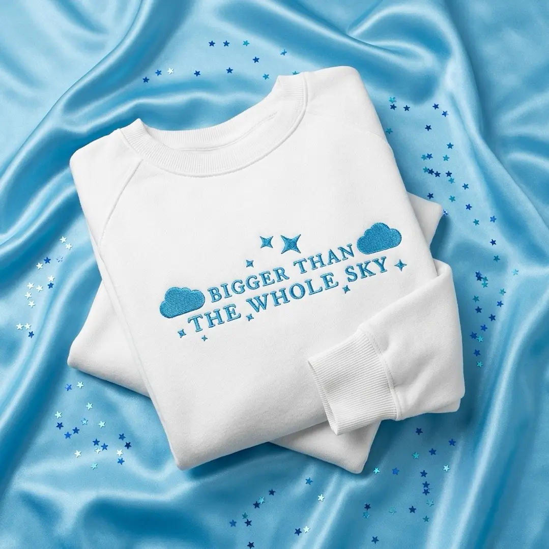 Polera Bordada - Bigger than the whole Sky (Midnights) 1