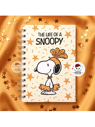 Libreta Personalizada - The Life of a Snoopy (Showgirl)