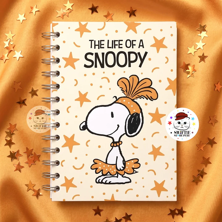 Libreta Personalizada - The Life of a Snoopy (Showgirl) 1
