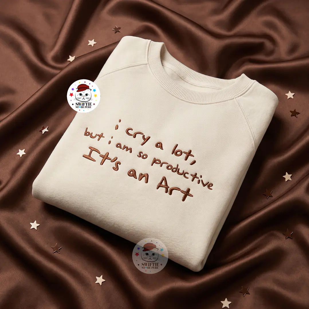Polera Bordada - I cry a lot (The Tortured Poets Department) 1