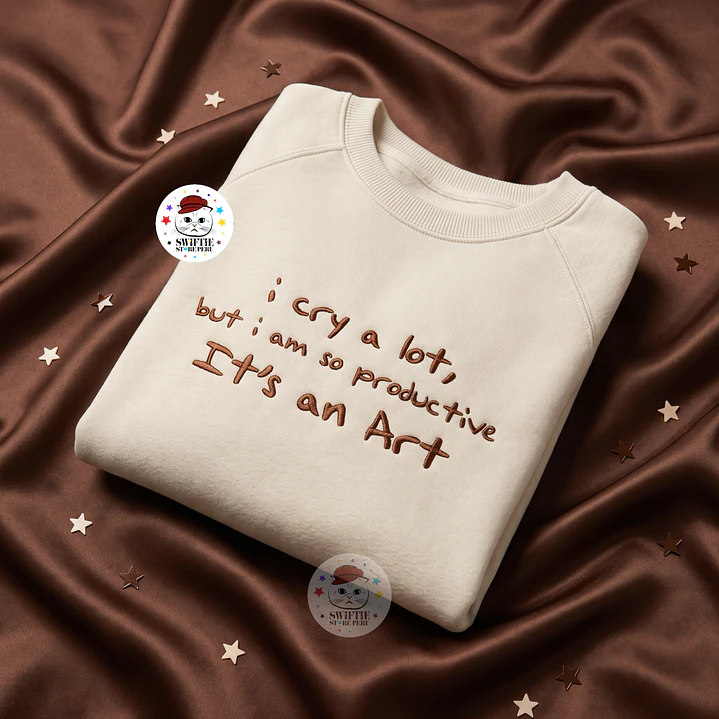 Polera Bordada - I cry a lot (The Tortured Poets Department) 1