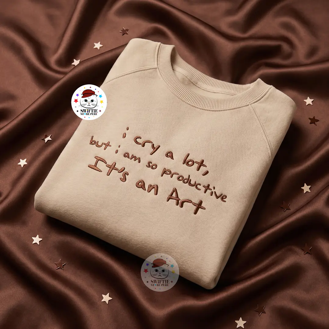 Polera Bordada - I cry a lot (The Tortured Poets Department) 2