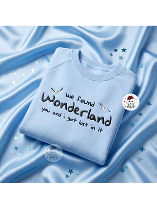 Polera Bordada - Wonderland 1989