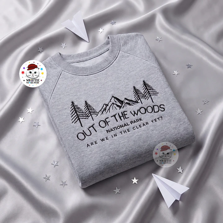 Polera Bordada - Out Of The Woods (1989) 1