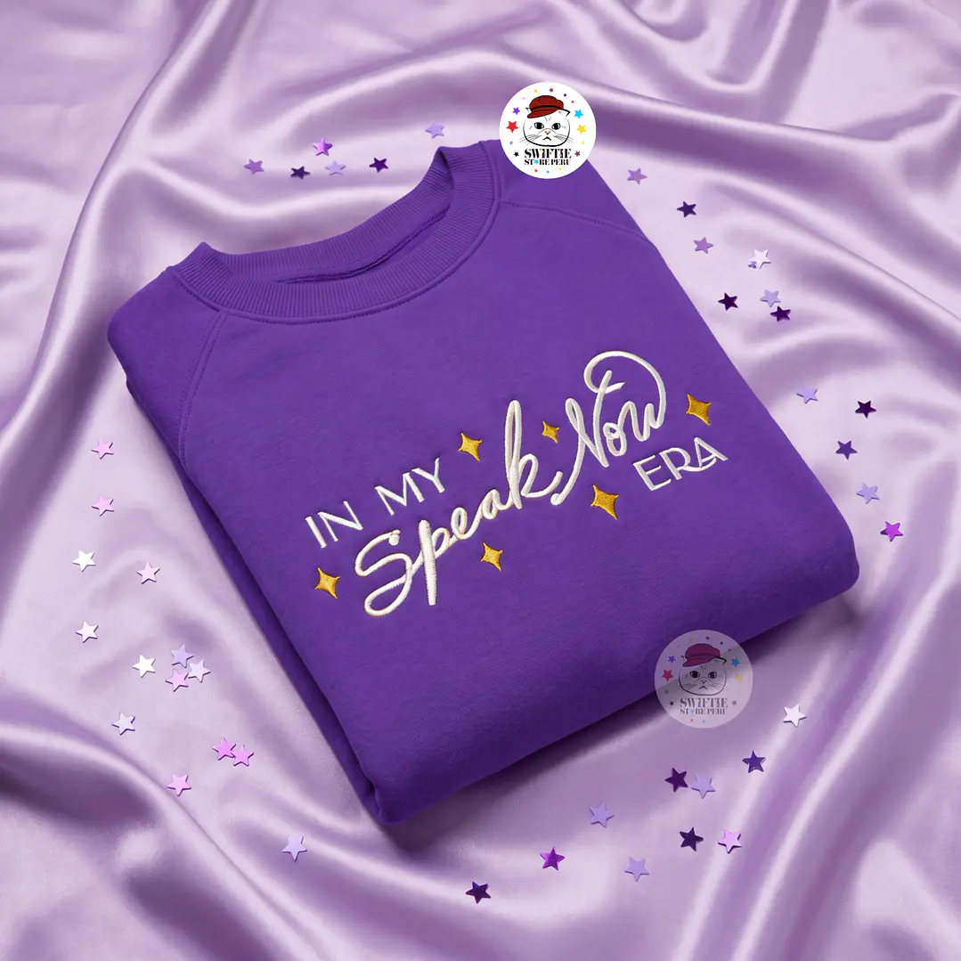 Polera Bordada - in my speak now era 1