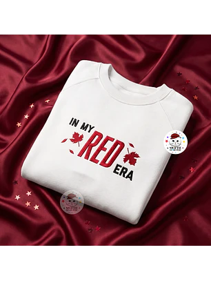 Polera Bordada - in my red era