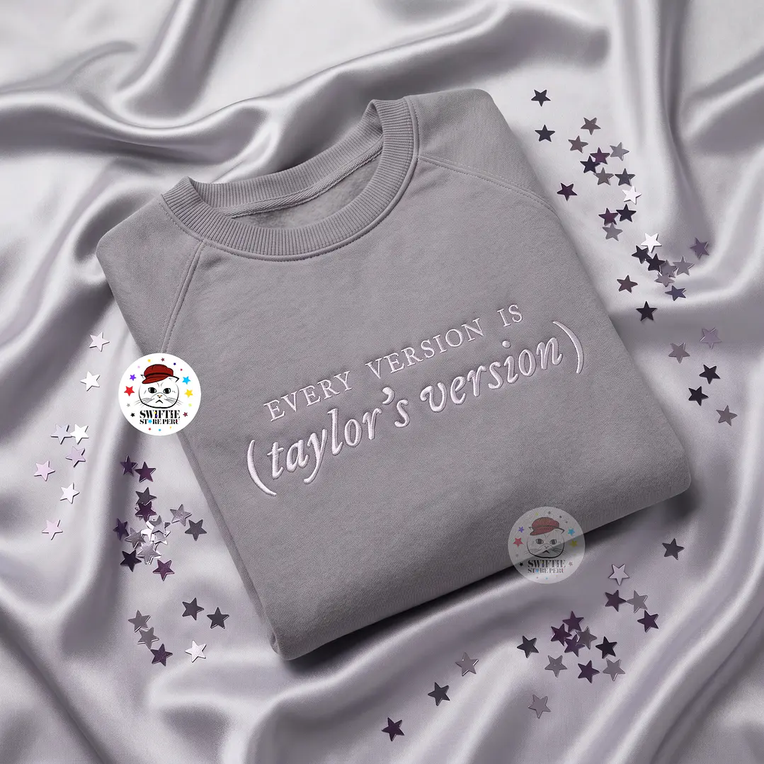 Polera Bordada - EVERY VERSION IS TAYLOR’S VERSION (FOLKLORE) 2